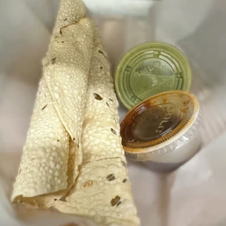 Savor Our Authentic Papadum
