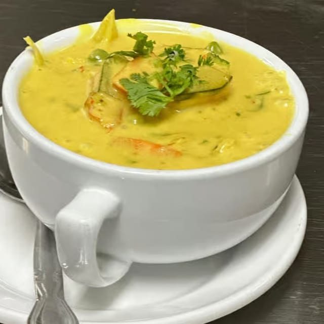 Shrimp Curry Soup.