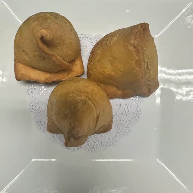 Vegetable Samosas.