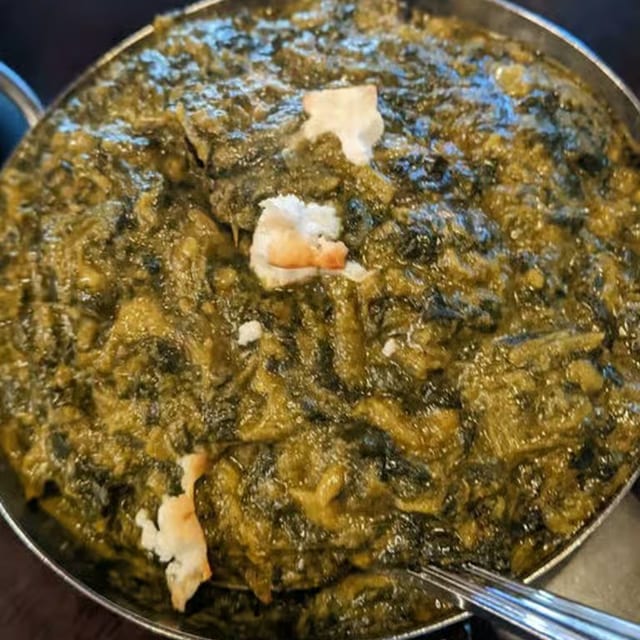 Palak Paneer.
